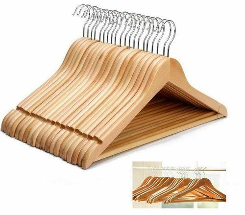 Pack wooden coat hangers - 20,
