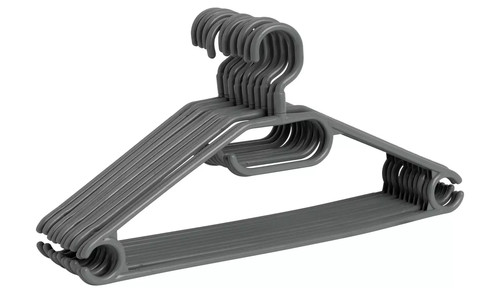 Plastic coat hangers pack - pack, of