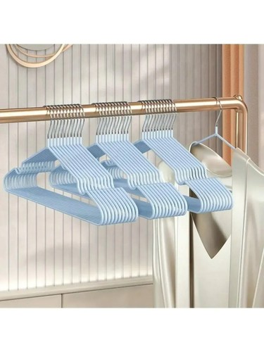 Pack metal clothes hangers - metal,