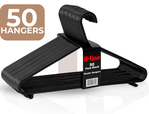 Adult black coat hangers - adult,