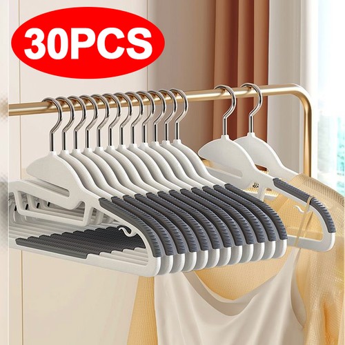 30pack white plastic coat - 30pack,