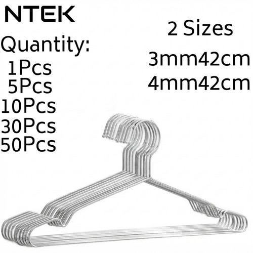 50x clothes hangers thick - clothes,