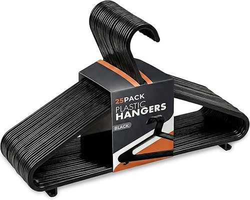 Pack black plastic - black,