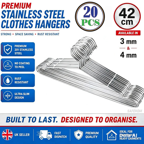 Premium coat hangers - 20,