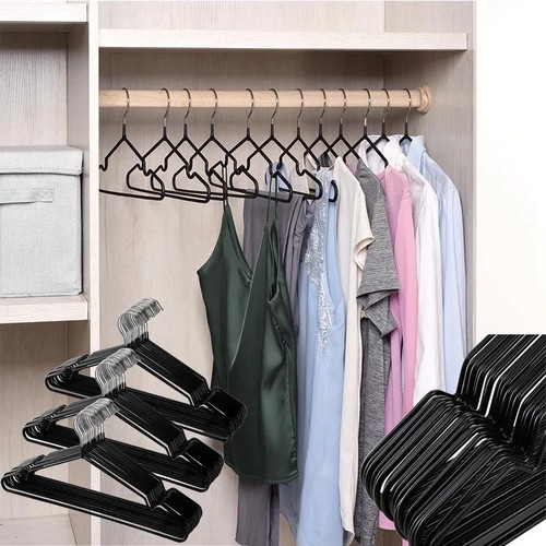 Non slip metal suit - non-slip, hangers