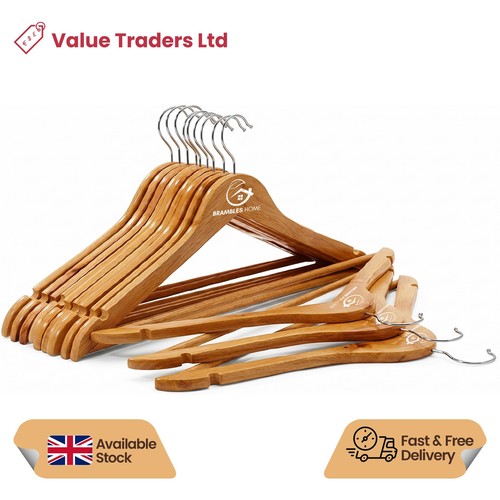 Wooden clothes hangers heavy - clothes,