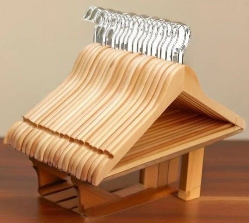 Wooden clothes hangers - 10, x